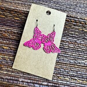 BOGO FREE VTG TORRID LASER CUT BUTTERFLY EARRINGS